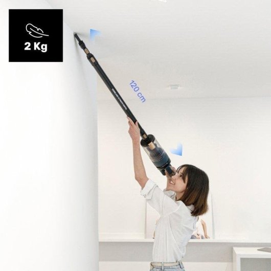 Aspiradora sin Cable Taurus Homeland Ultimate Digital 400W 55 min Triple Filtración LED