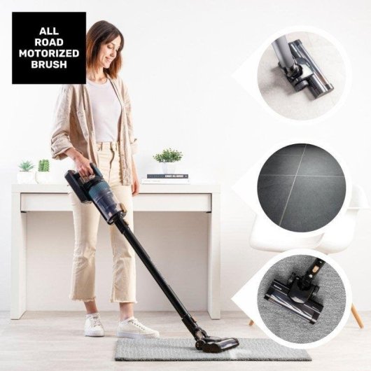 Aspiradora sin Cable Taurus Homeland Ultimate Digital 400W 55 min Triple Filtración LED