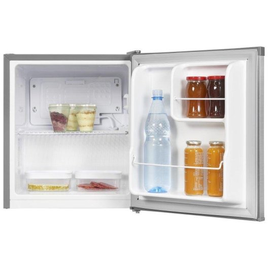 Frigorífico Mini Exquisit KB05-V-040E Defrost 51cm 40L E Acero inoxidable