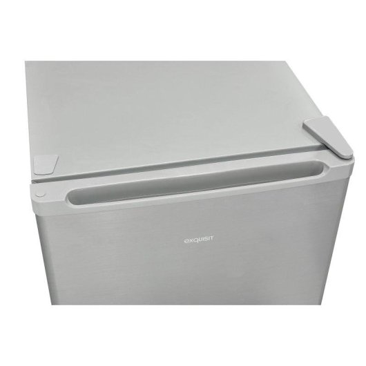 Frigorífico Mini Exquisit KB05-V-040E Defrost 51cm 40L E Acero inoxidable