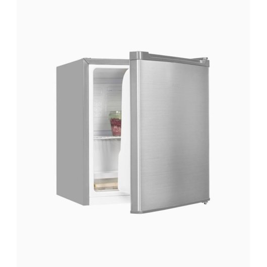 Frigorífico Mini Exquisit KB05-V-040E Defrost 51cm 40L E Acero inoxidable