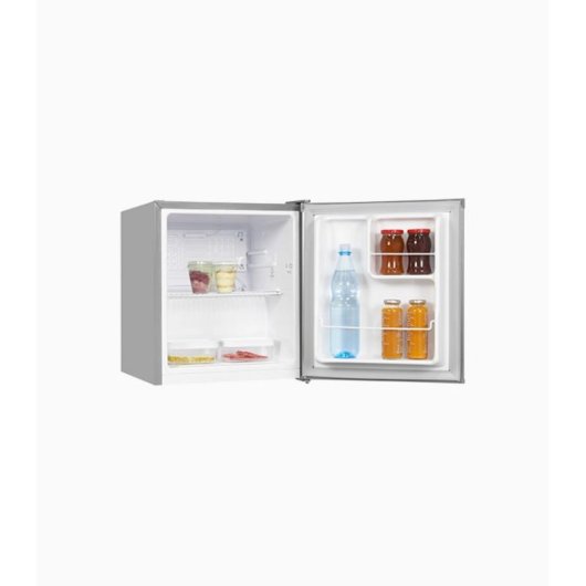 Frigorífico Mini Exquisit KB05-V-040E Defrost 51cm 40L E Acero inoxidable