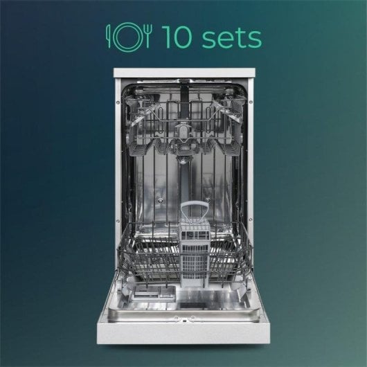 Lavavajillas Svan SJ104501EDX 10 Sets E Inox Display Super Active 2 Bandejas