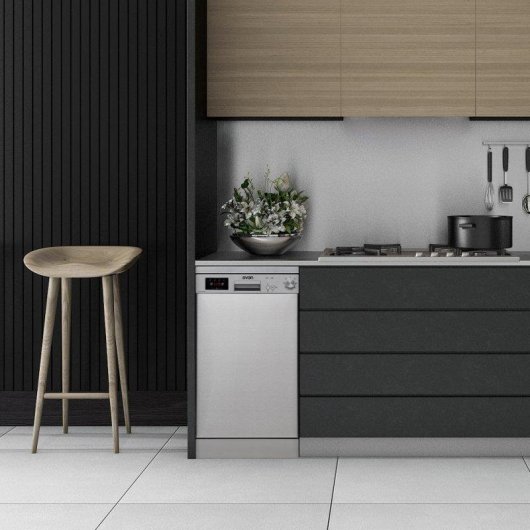 Lavavajillas Svan SJ104501EDX 10 Sets E Inox Display Super Active 2 Bandejas