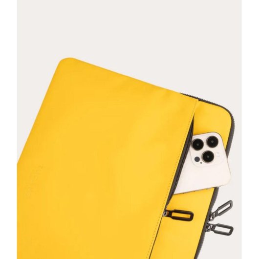 Hülle Tucano Gommo Sleeve 16" Wasserabweisend Gelb