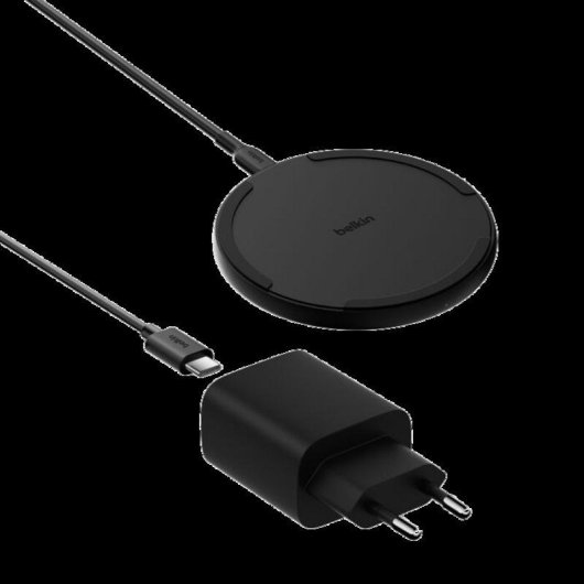 Chargeur sans fil Belkin BoostCharge 15W Qi2 Noir