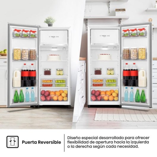 Frigorífico Una Puerta Hisense RR220D4BWE Defrost 126.5cm 165L E Blanco