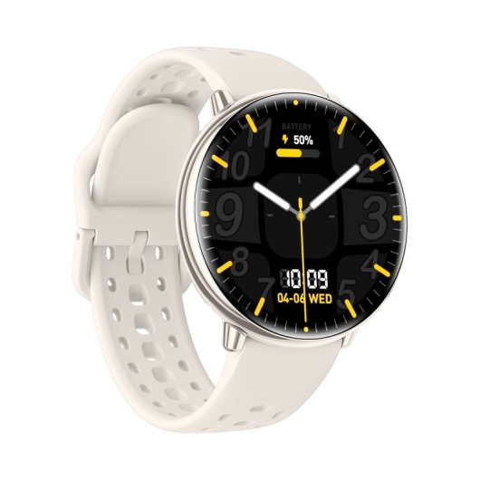 Nilait Watch Nova Pro Smartwatch AMOLED 1.43" GPS Integrado IA Llamadas Bluetooth IP68 (Blanco)