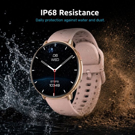Nilait Watch Nova Pro Smartwatch AMOLED 1.43" GPS Integrado IA Llamadas Bluetooth IP68 (Rosa)