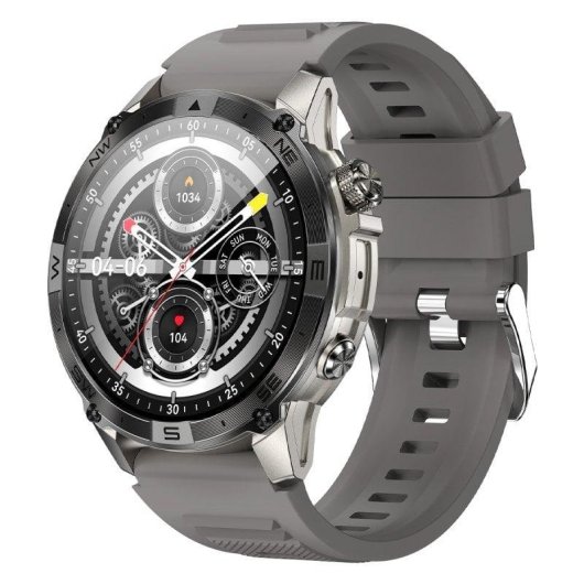 Nilait Watch Commeta One smartwatch AMOLED con GPS de alto rendimiento (Gris)