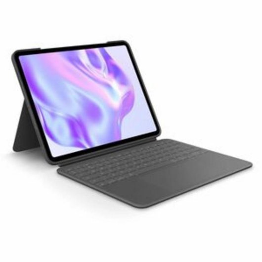 Cover con tastiera Logitech Combo Touch per iPad Pro 13" Graphite resistente ai graffi