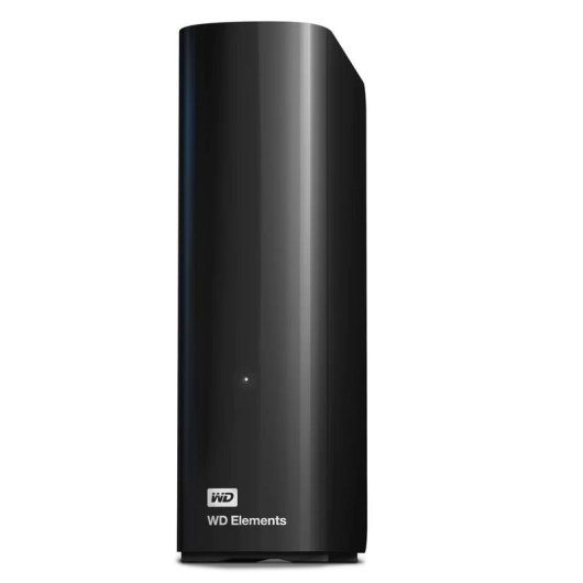 Disco Rígido Western Digital WD Elements 24TB HDD USB 3.2 Gen 1 Preto