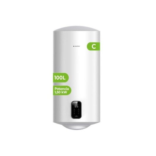 Termo eléctrico Aspes 100L 1500W vertical blanco con termostato regulable
