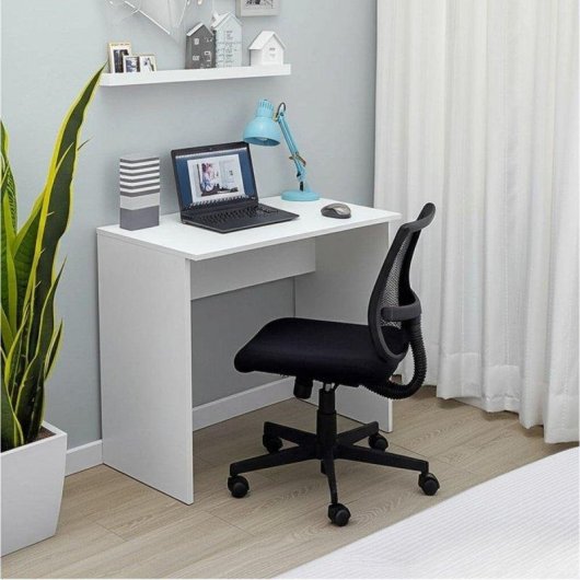 Escritorio Basik Line Marla Blanco 72x52x50 cm Diseño Fijo