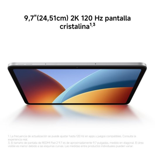 Tablet Xiaomi REDMI Pad 2 WiFi 9,7" 4GB 64GB Plata
