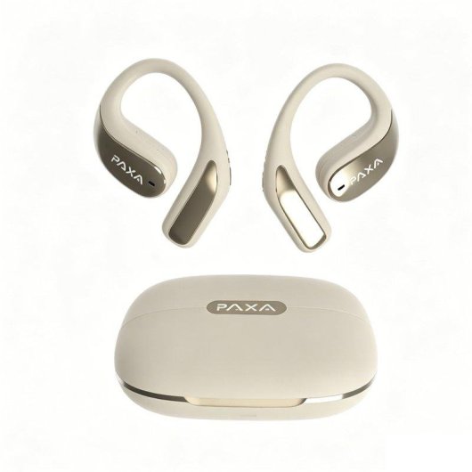 Auriculares Paxa Vogbuds 5 Pro Ai inalámbricos Bluetooth con Cancelación de Ruido, Asistente AI y diseño ergonómico negr