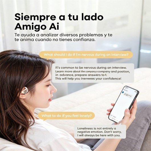 Auriculares Paxa Vogbuds 5 Pro Ai inalámbricos Bluetooth 5.4 con IA y baja latencia negros