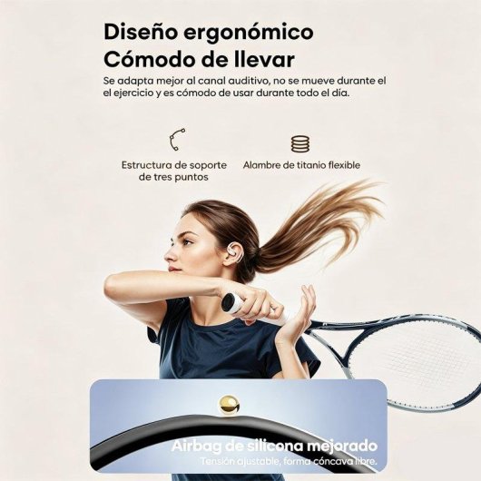 Auriculares Paxa Vogbuds 5 Pro Ai inalámbricos Bluetooth 5.4 con IA y baja latencia negros