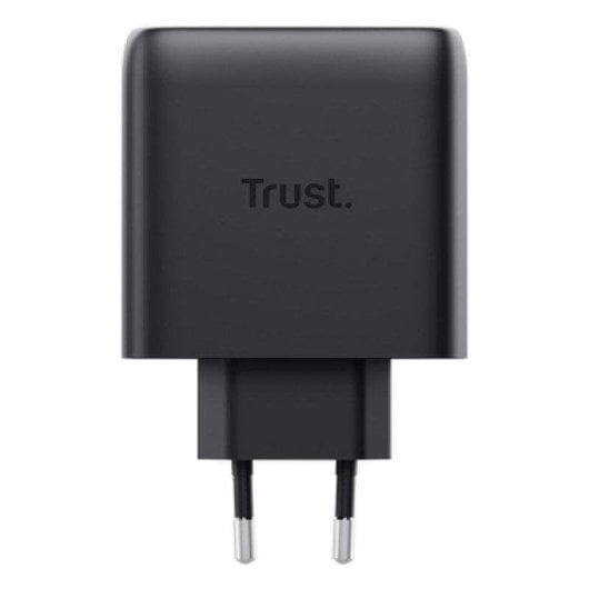 Cargador Trust Maxo 65W GaN 2 puertos USB-C compacto