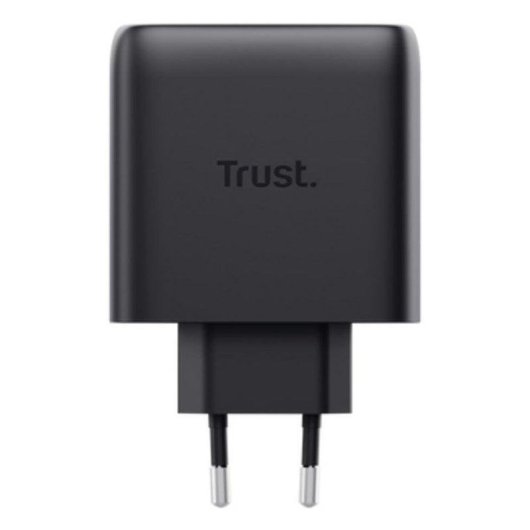 Cargador Trust Maxo 65W GaN 2 puertos USB-C compacto