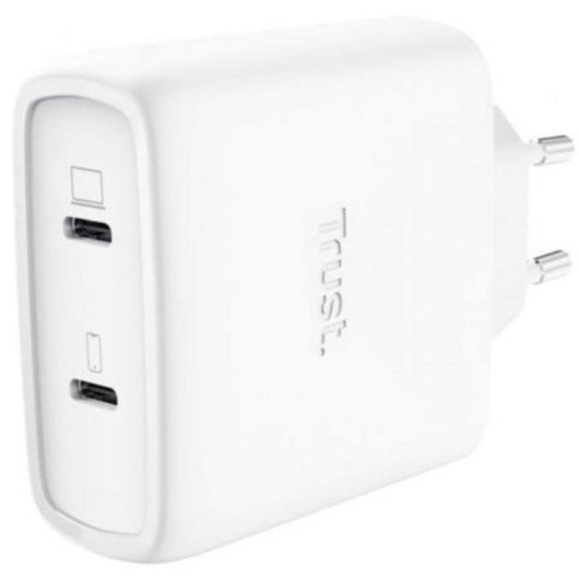 Cargador Trust Maxo 65W 2 puertos USB-C GaN