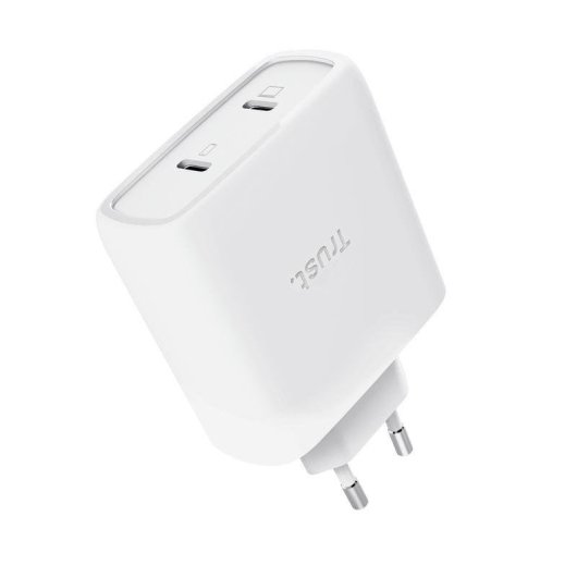 Cargador Trust Maxo 65W 2 puertos USB-C GaN
