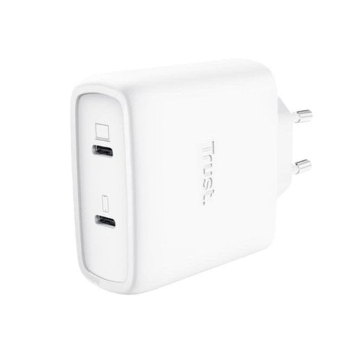 Cargador Trust Maxo 65W 2 puertos USB-C GaN