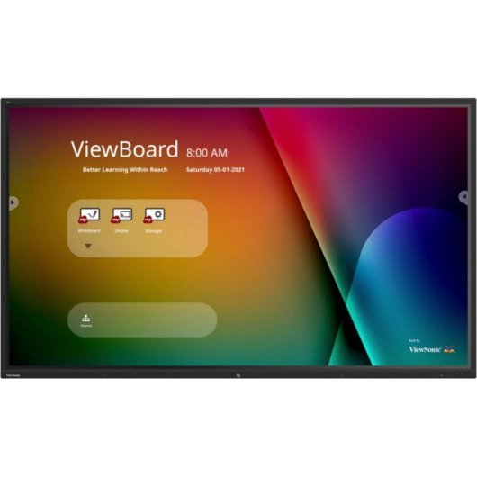 Panel plano interactivo Viewsonic IFP9850-4 98" 4K Ultra HD Wifi