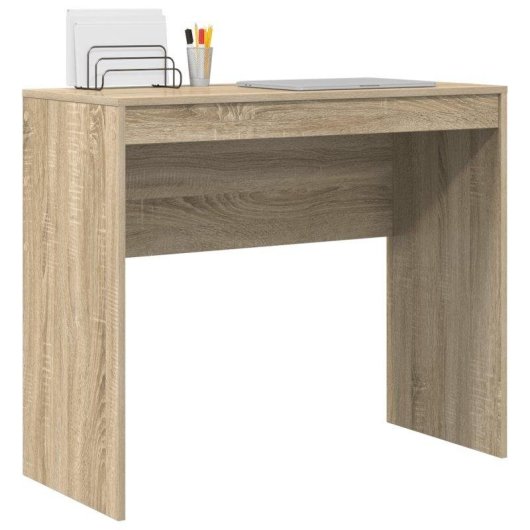 Escritorio vidaXL Lila 76x90x40 cm MDF con compartimento
