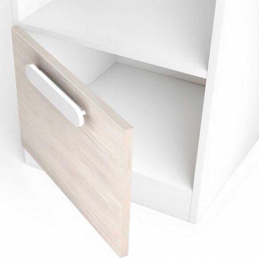 Escritorio Basik Line Estelle Blanco Mate 74x100x42 cm