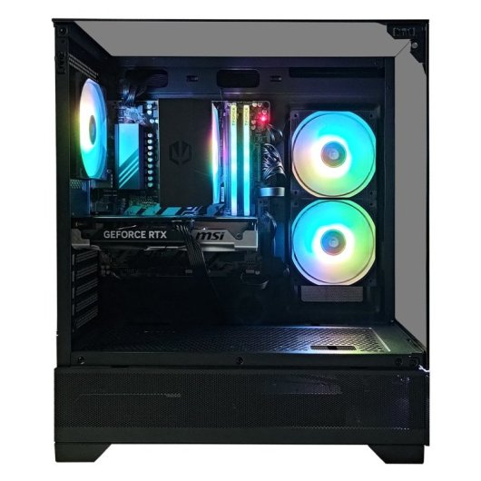 Desktop PC IBUYPOWER Fighter Bulk Lite AMD Ryzen 7 5700X 16GB 1TB SSD RTX 5060 Ti Windows 11 Pro WiFi5