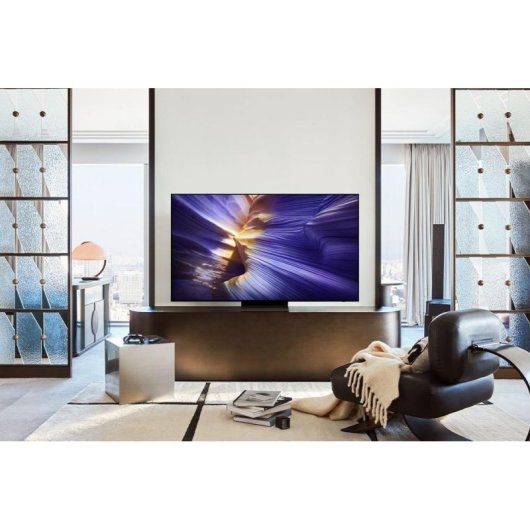 TV Samsung OLED GQ65S90FAT 65" 4K UltraHD 144Hz Smart TV Tizen HDR10+ Dolby Atmos