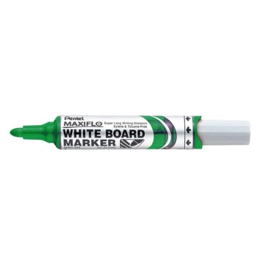 Marcatura Pentel Maxiflo Verde Punta Tonda Inchiostro a Base Acqua
