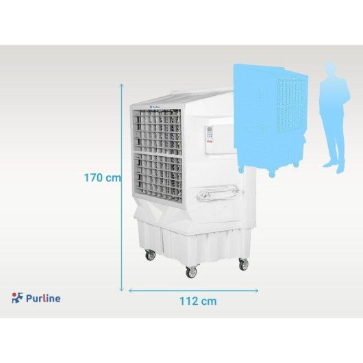 Climatizador Evaporativo Purline RAFY 350 Gran Caudal 120L