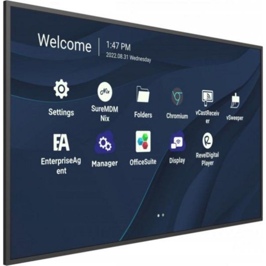 Pantalla de señalización Viewsonic CDE9830 98" 4K Ultra HD Wi-Fi Android 11