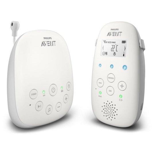 Vigilabebés Philips AVENT Advanced SCD713/26 Audio DECT Alcance 330 m