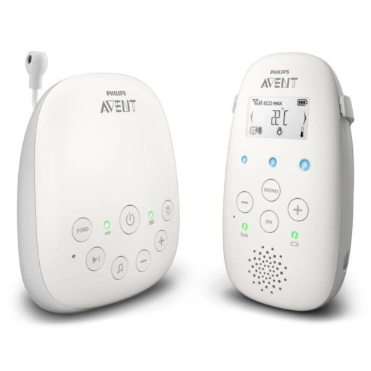 Vigilabebés Philips AVENT Advanced SCD713/26 Audio DECT Alcance 330 m