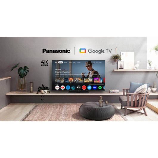 TV Panasonic LCD TN-55W70AEZ 55" 4K UltraHD 50Hz Smart TV Google TV HDR10 Dolby Vision