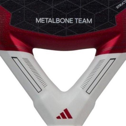 Pala de Pádel Adidas Metalbone 3.3 Negra, Blanca y Roja