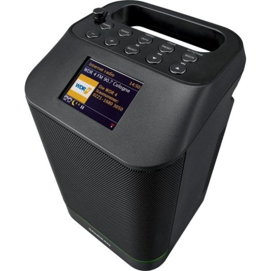 Radio Portátil Sangean Revery R4 DAB+ FM LCD Negro con Wi-Fi y Bluetooth