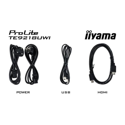 Ecrã de sinalização iiyama TE9218UWI-B1AG 5K Ultra HD 91.5" tátil WiFi
