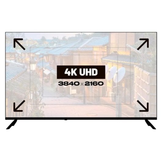 Monitor JAPANNEXT JN-IPS500UHD60F 50" UltraHD 4K 60Hz IPS HDR Altavoces Integrados