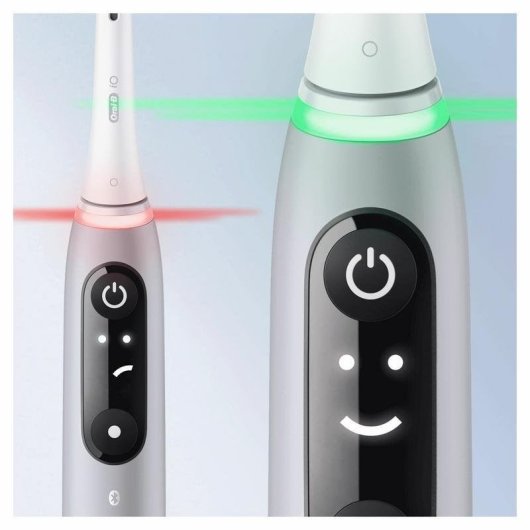 Cepillo de Dientes Oscilante Rotativo Braun Oral-B iO 6S 5 Modos 2 Cabezales Sensor de Presión Temporizador Estuche