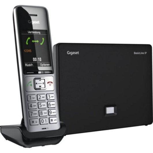 Gigaset BasicLine IP + COMFORT 500HX DECT Telefon Lautsprecher 300 Einträge
