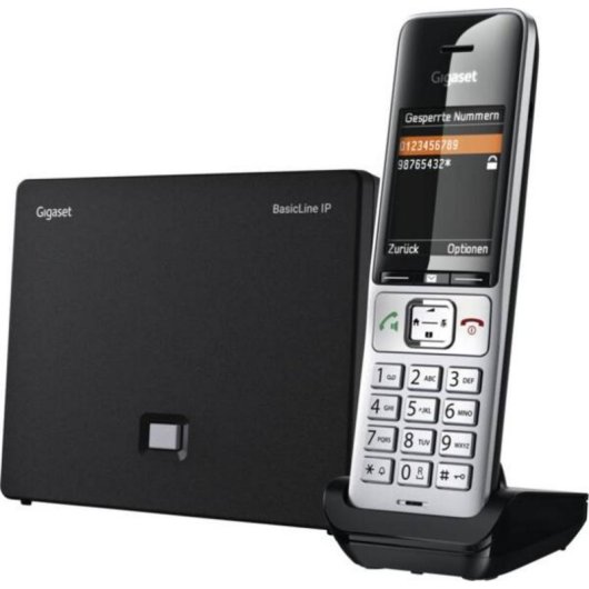 Gigaset BasicLine IP + COMFORT 500HX DECT Telefon Lautsprecher 300 Einträge