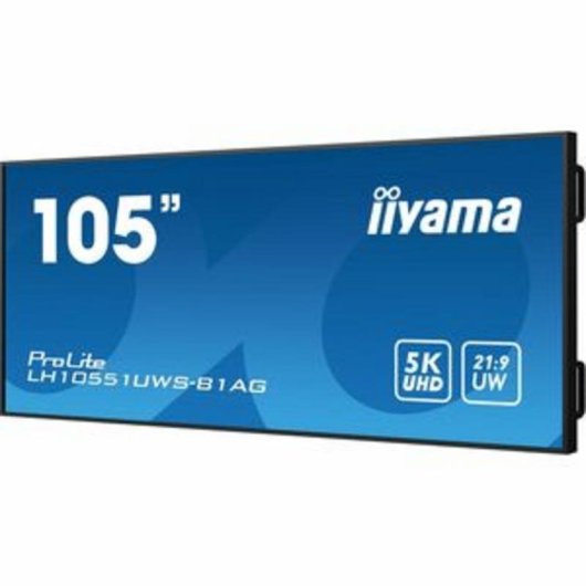 Monitor iiyama LH10551UWS-B1AG 105" UltraWide 5K IPS LED 60Hz Pantalla XL Señalización Digital