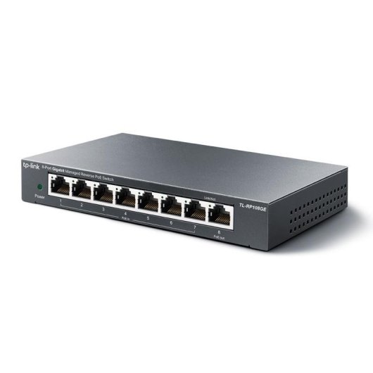 Switch TP-Link TL-RP108GE 8 Ports Gigabit Ethernet PoE Gerido L2