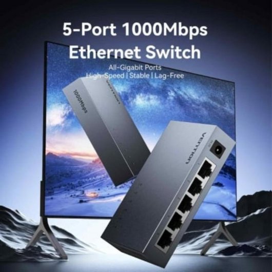 Netzwerk-Switch Vention ITDH0-EU 5 Gigabit-Ports