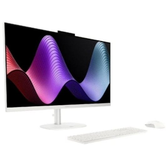 PC Tout-en-un HP OmniStudio 27-cu0004ns Intel Core 5-1334U 16Go 1To SSD Iris Xe 27" FreeDOS Caméra IR Wi-Fi 7