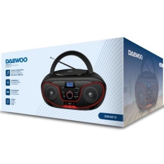 Radio-CD Daewoo DW3013 Bluetooth, 5 Modi, LCD-Display